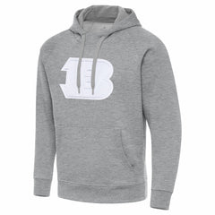 Cincinnati Bengals Antigua Victory Pullover Hoodie - Heather Gray discount