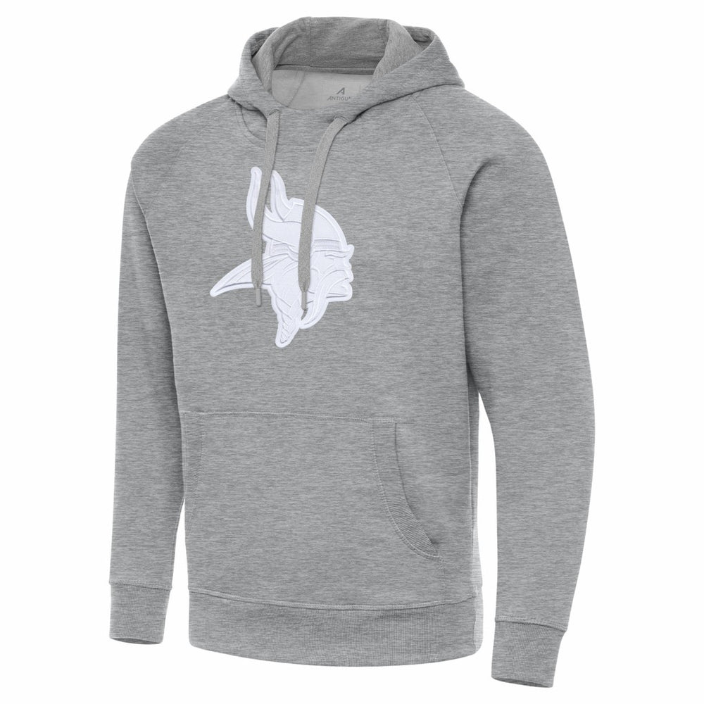 Minnesota Vikings Antigua Victory Pullover Hoodie - Heather Gray discount