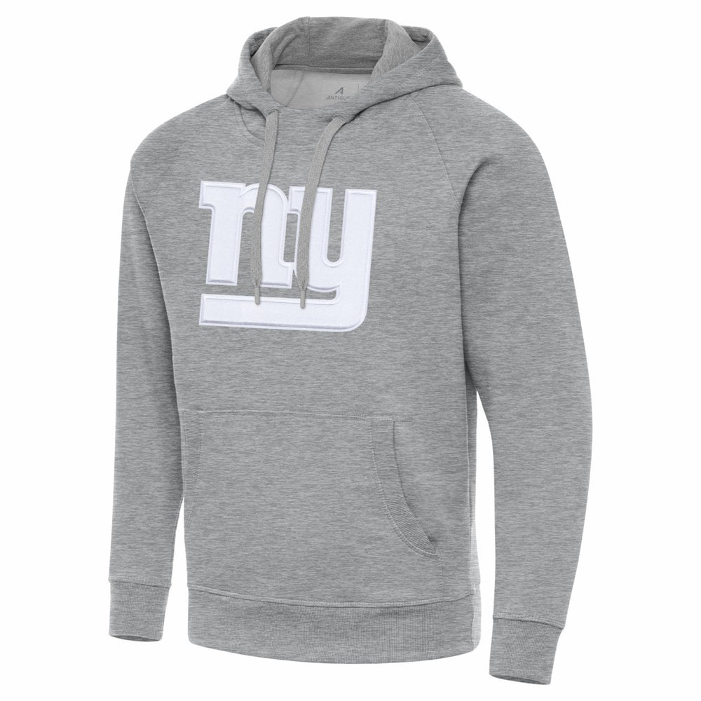 New York Giants Antigua Victory Pullover Hoodie - Heather Gray cheap