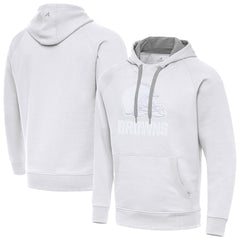 Cleveland Browns Antigua Victory Pullover Hoodie - White on sale