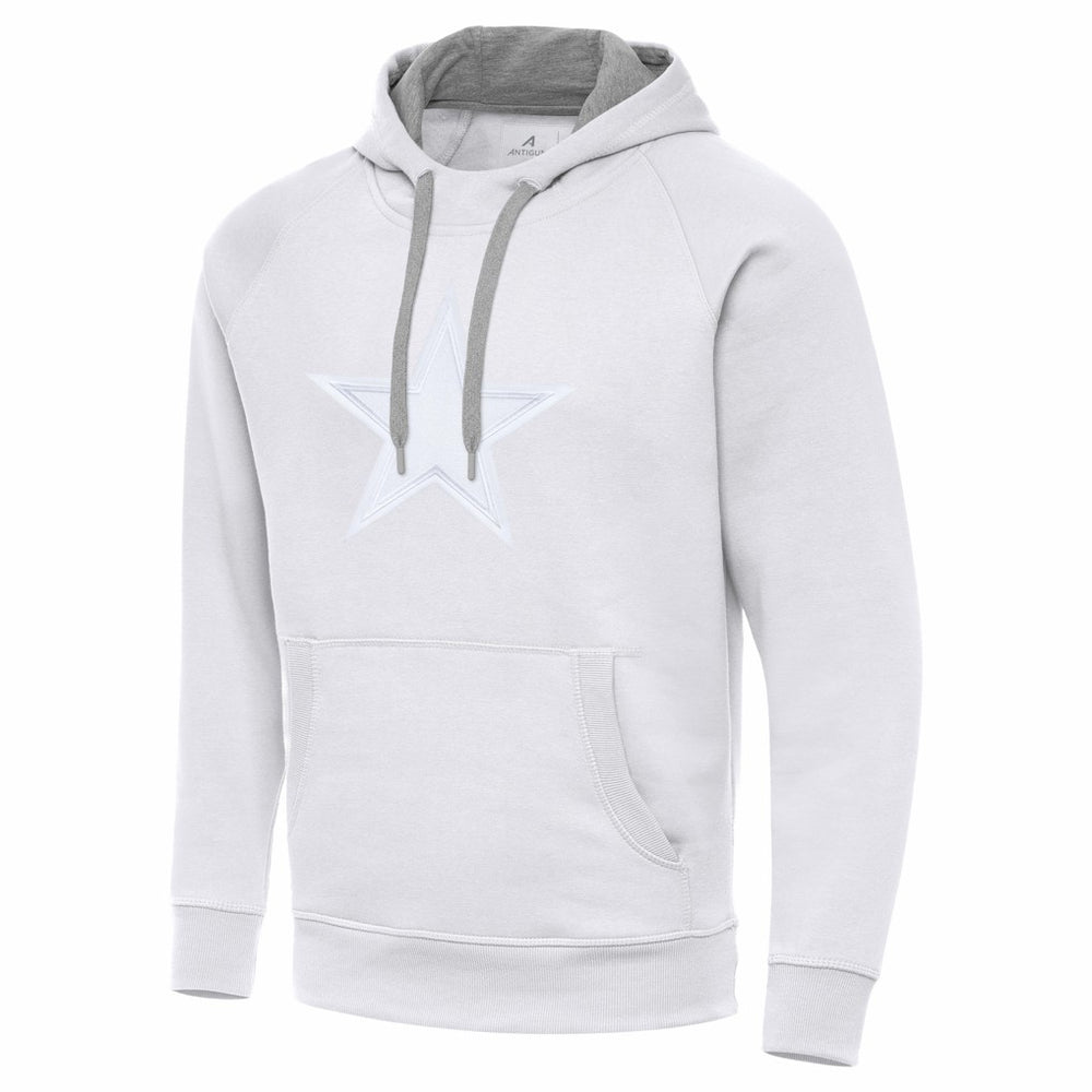 Dallas Cowboys Antigua Victory Pullover Hoodie - White sale