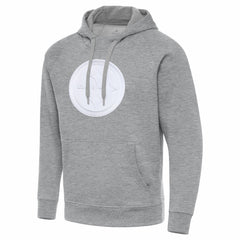 Pittsburgh Steelers Antigua Victory Pullover Hoodie - Heather Gray discount