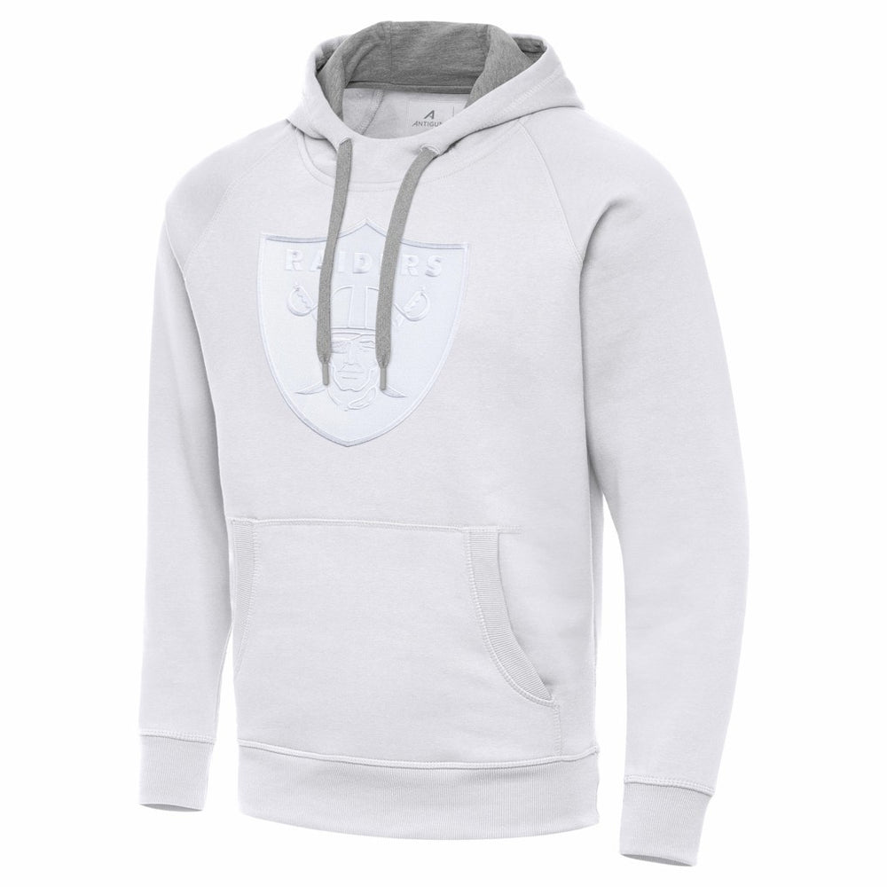 Las Vegas Raiders Antigua Victory Pullover Hoodie - White outlet