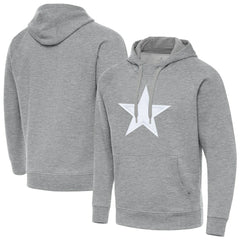 Dallas Cowboys Antigua Victory Pullover Hoodie - Heather Gray cheap