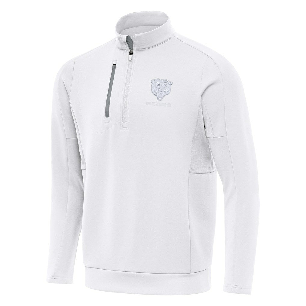 Chicago Bears Antigua Generation Quarter-Zip Jacket - White discount