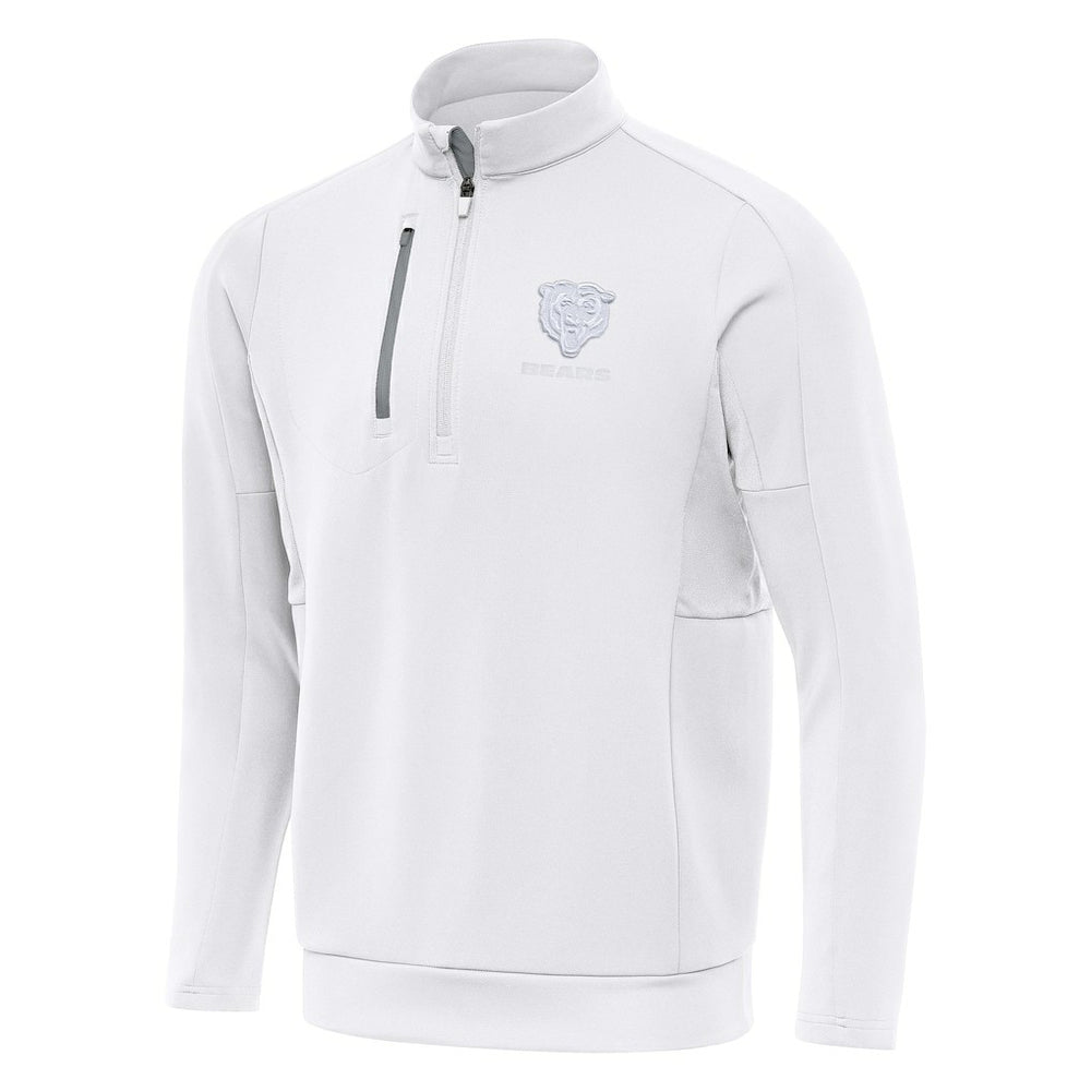 Chicago Bears Antigua Generation Quarter-Zip Jacket - White discount