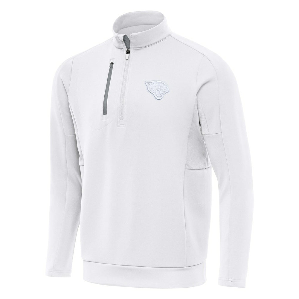 Jacksonville Jaguars Antigua Generation Quarter-Zip Jacket - White discount