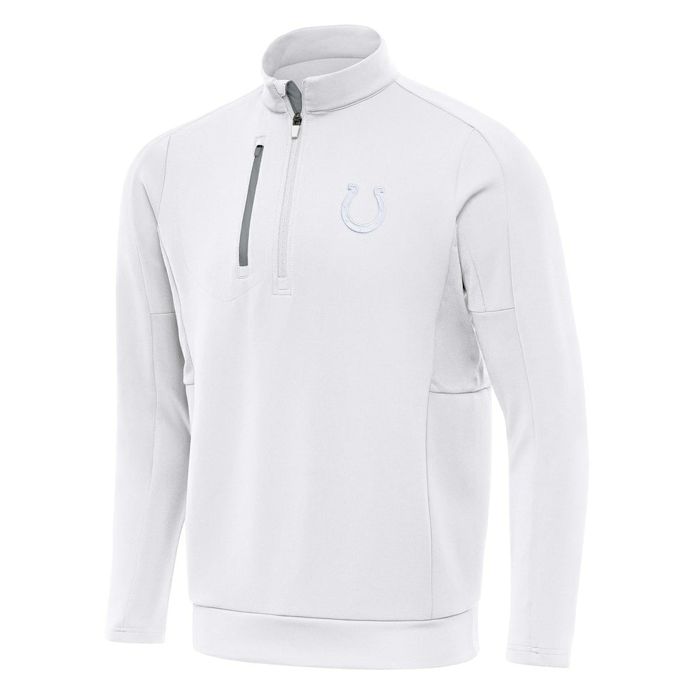 Indianapolis Colts Antigua Generation Quarter-Zip Jacket - White cheap
