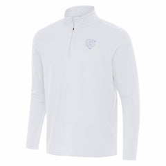 Chicago Bears Antigua Intent Quarter-Zip Jacket - White cheap