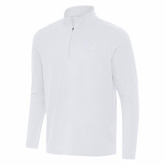 Indianapolis Colts Antigua Intent Quarter-Zip Jacket - White discount