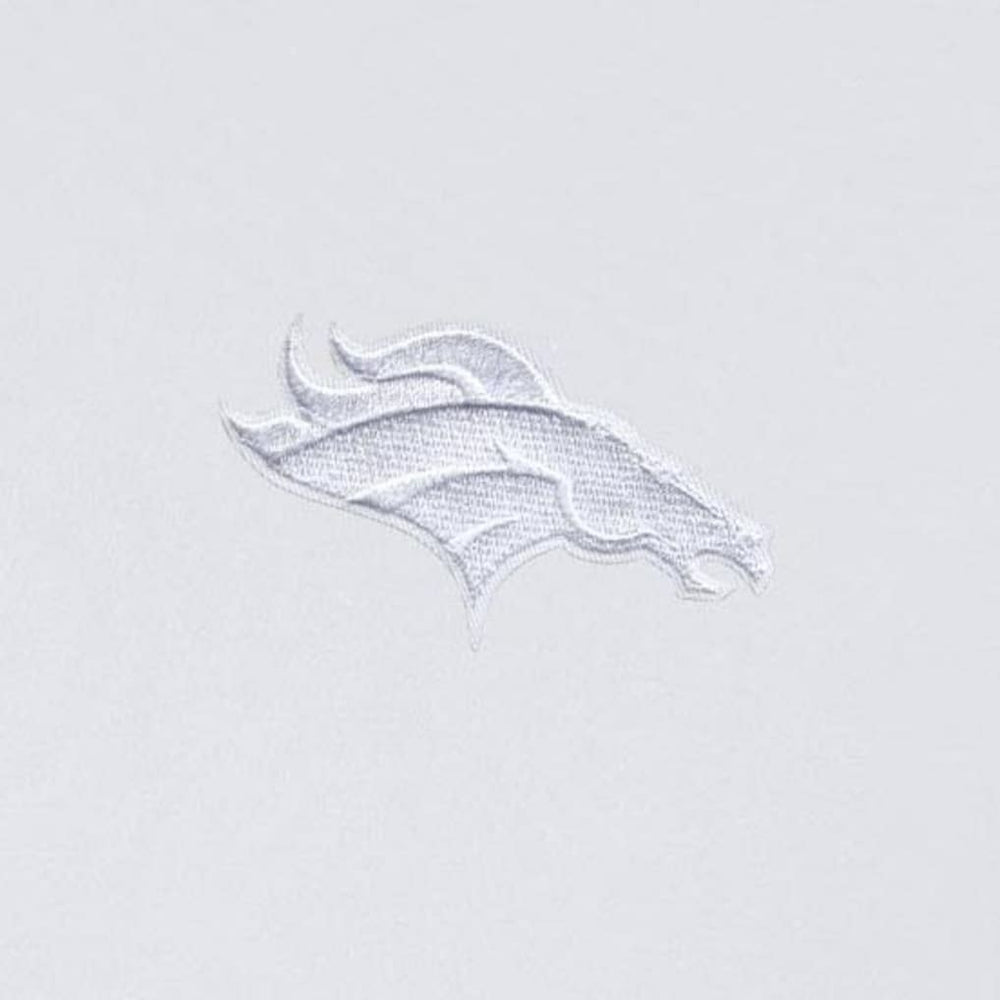 Denver Broncos Antigua Intent Quarter-Zip Jacket - White on sale