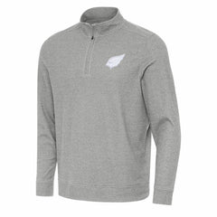 Arizona Cardinals Antigua Subtle Quarter-Zip Jacket - Heather Gray discount