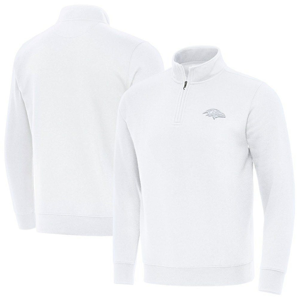 Baltimore Ravens Antigua Victory Quarter-Zip Top - White online