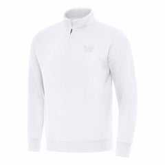 Washington Commanders Antigua Victory Quarter-Zip Top - White sale