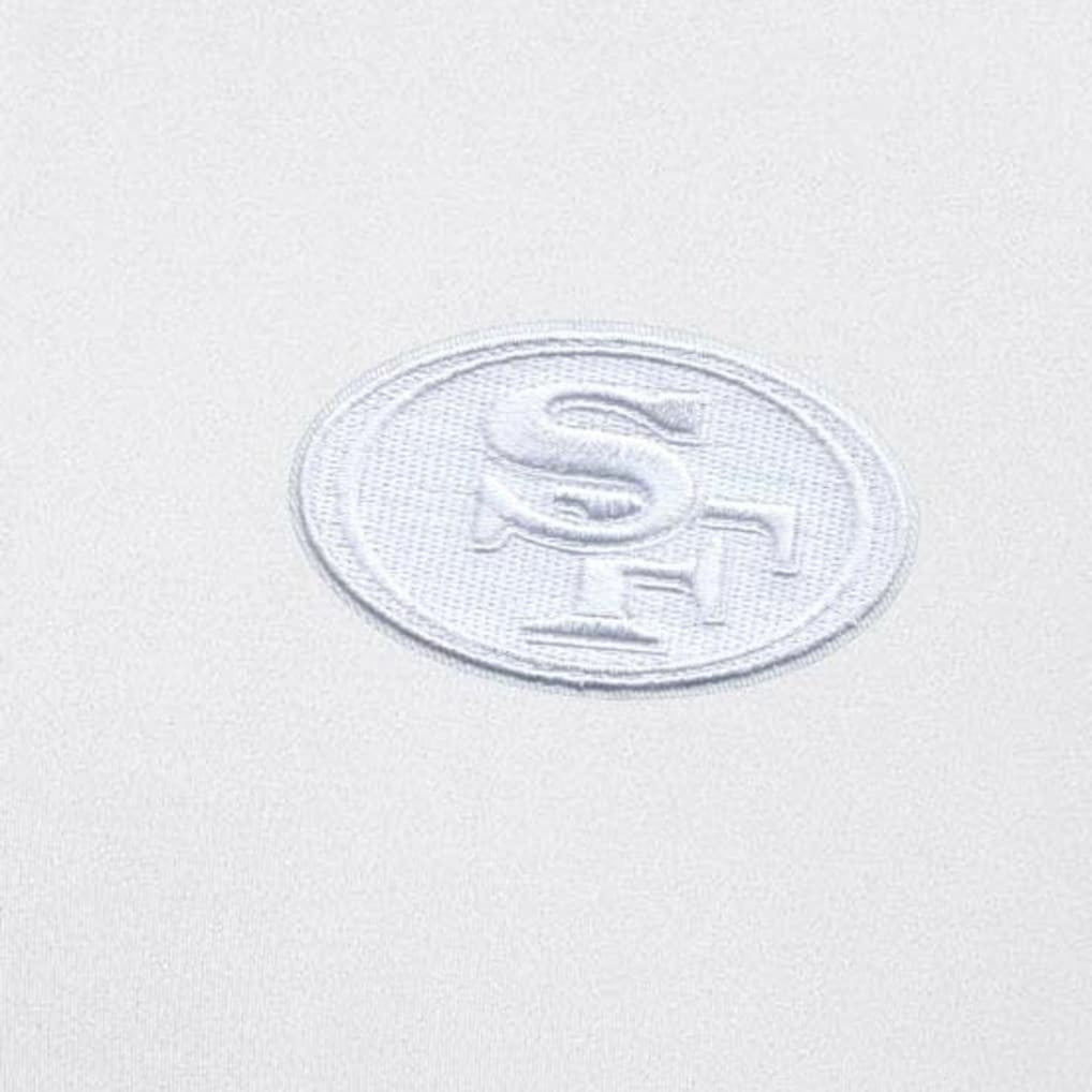 San Francisco 49ers Antigua Generation Quarter-Zip Top - White on sale