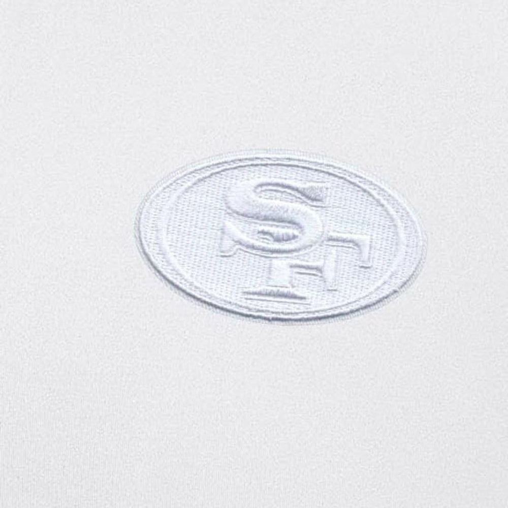 San Francisco 49ers Antigua Generation Quarter-Zip Top - White on sale