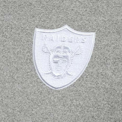 Las Vegas Raiders Antigua Subtle Quarter-Zip Top - Heather Gray on sale