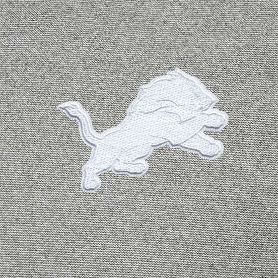 Detroit Lions Antigua Subtle Quarter-Zip Top - Heather Gray for sale
