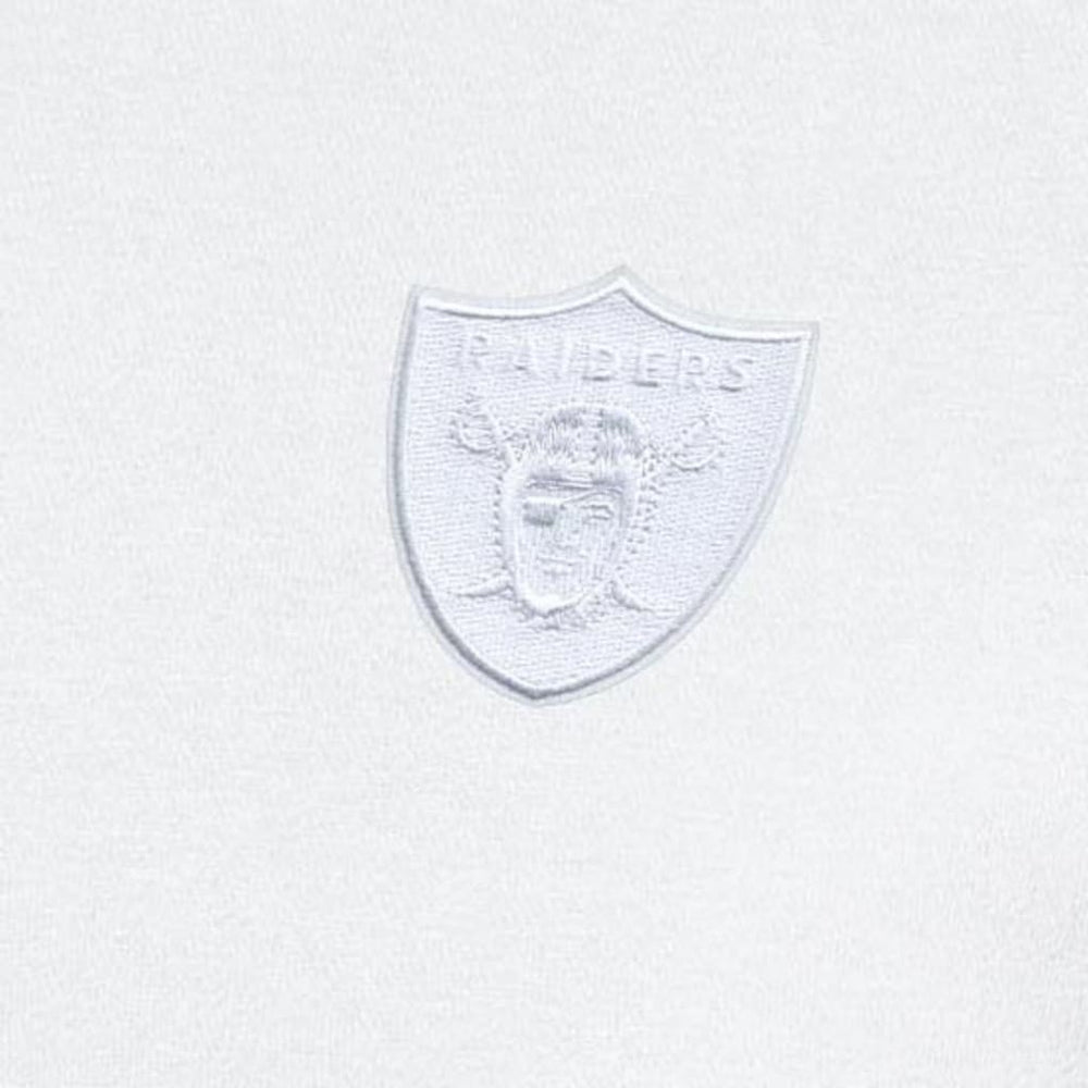 Las Vegas Raiders Antigua Victory Quarter-Zip Top - White sale