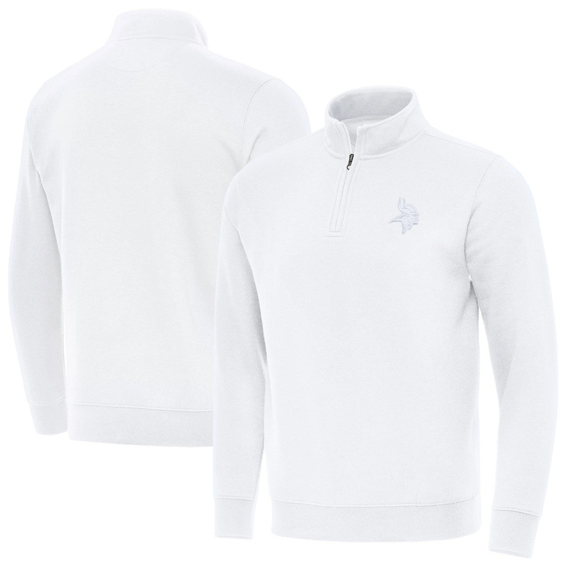 Minnesota Vikings Antigua Victory Quarter-Zip Top - White outlet