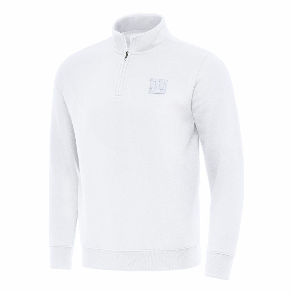 New York Giants Antigua Victory Quarter-Zip Top - White online