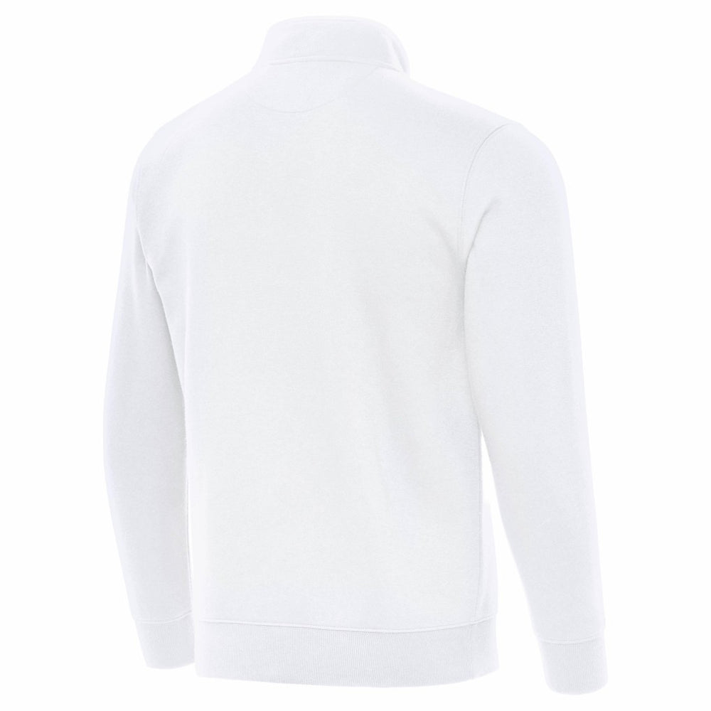 San Francisco 49ers Antigua Victory Quarter-Zip Top - White online