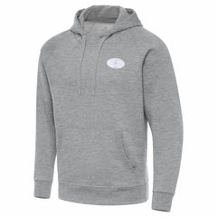 San Francisco 49ers Antigua Victory Pullover Hoodie - Heather Gray for sale