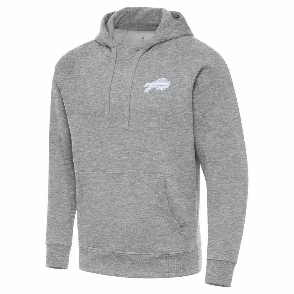 Buffalo Bills Antigua Victory Pullover Hoodie - Heather Gray outlet