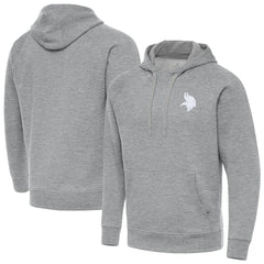 Minnesota Vikings Antigua Victory Pullover Hoodie - Heather Gray online