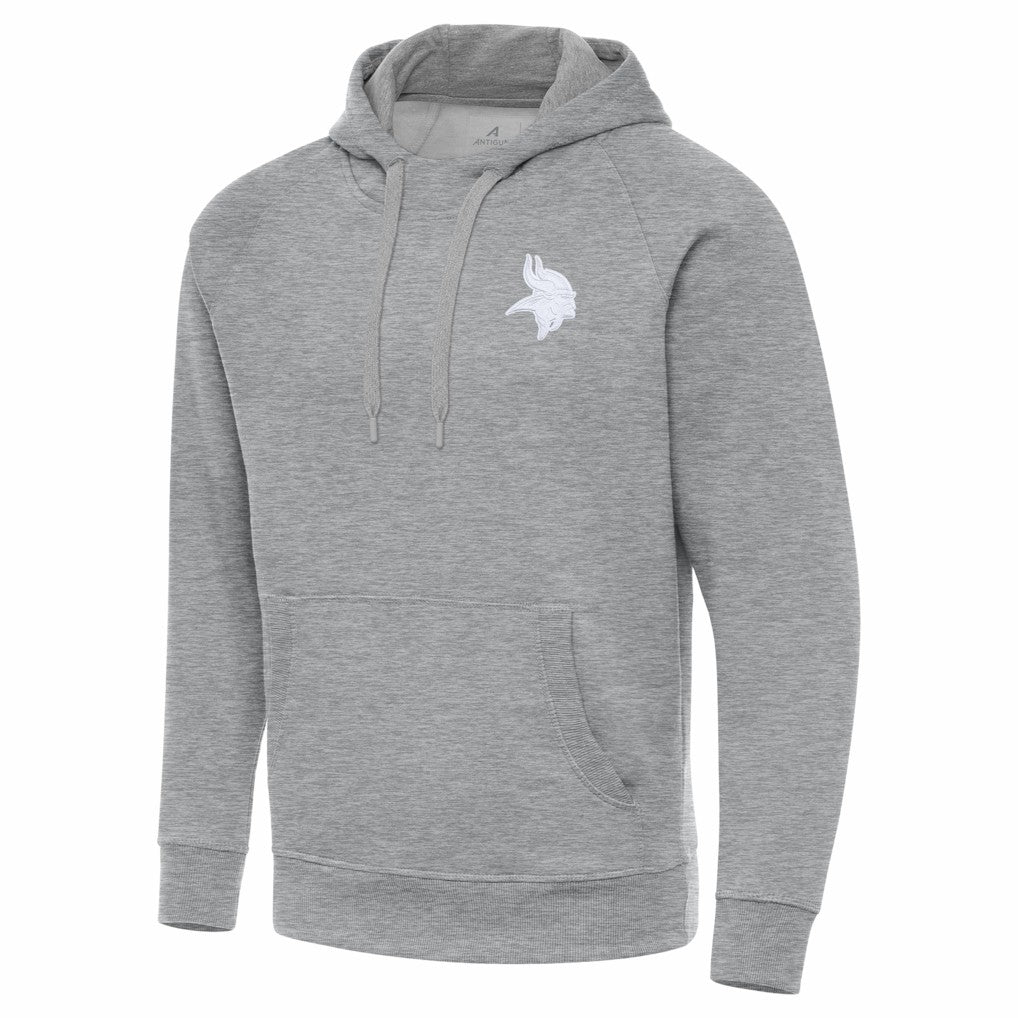 Minnesota Vikings Antigua Victory Pullover Hoodie - Heather Gray online