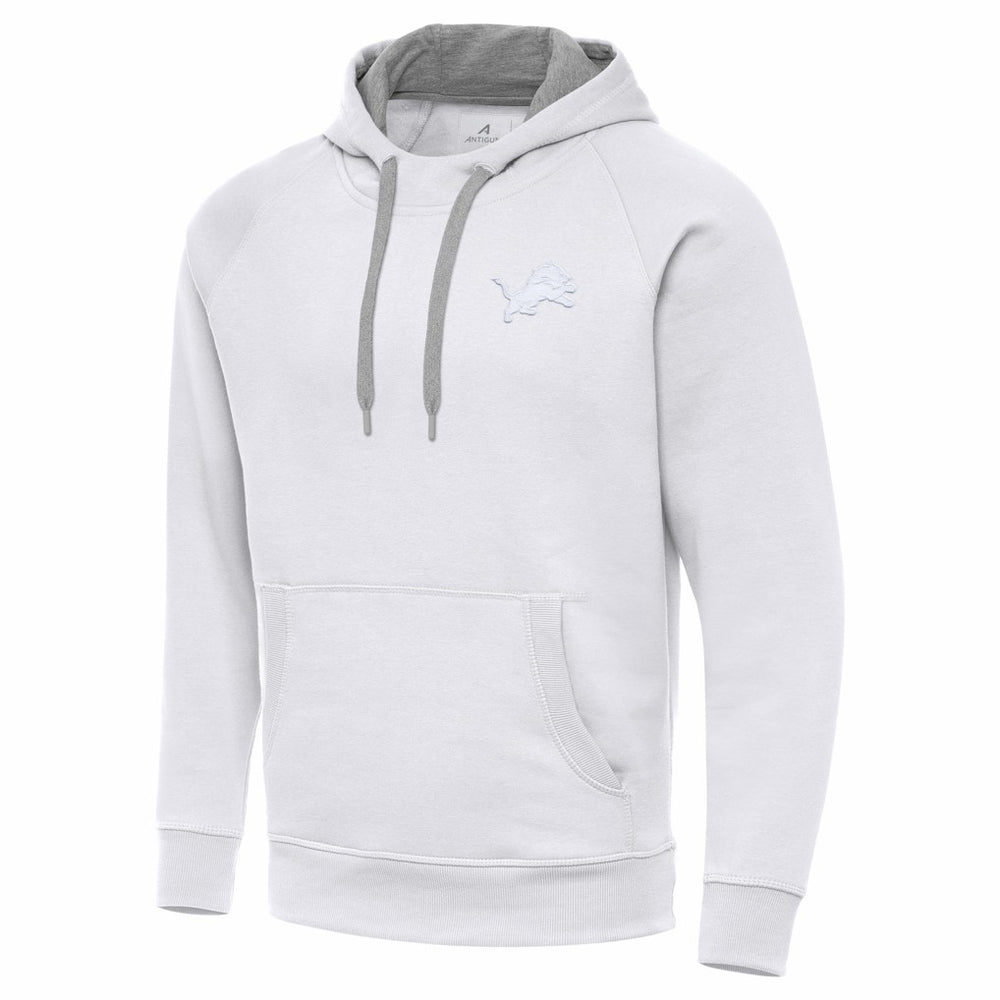 Detroit Lions Antigua Victory Pullover Hoodie - White discount
