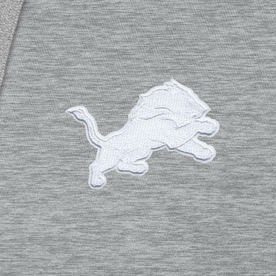 Detroit Lions Antigua Victory Pullover Hoodie - Heather Gray online