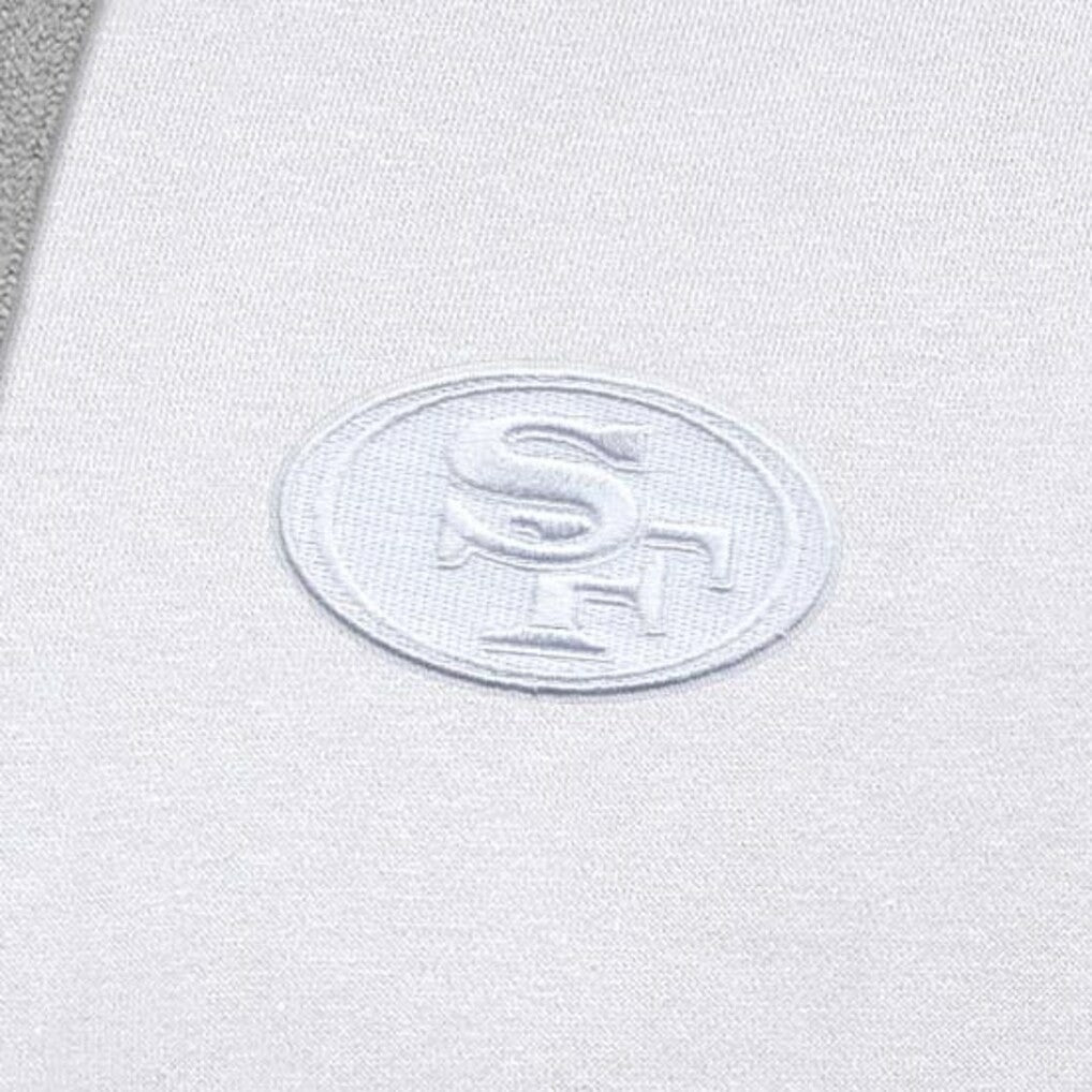 San Francisco 49ers Antigua Victory Pullover Hoodie - White discount