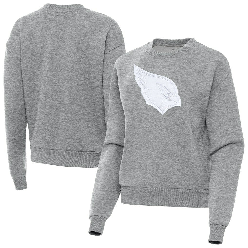 Arizona Cardinals Antigua Women's Victory Pullover Sweatshirt - Heather Gray on sale