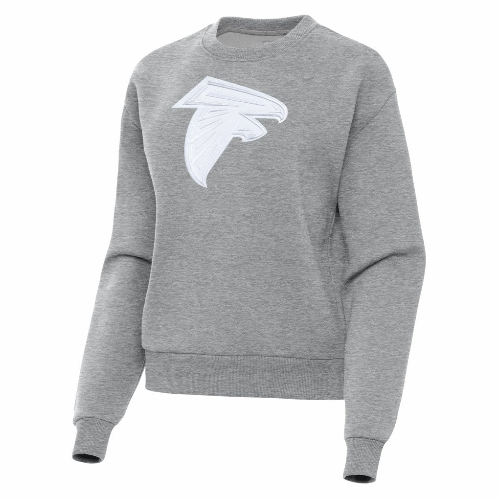 Atlanta Falcons Antigua Women's Victory Pullover Sweatshirt - Heather Gray discount