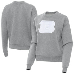 Cincinnati Bengals Antigua Women's Victory Pullover Sweatshirt - Heather Gray cheap