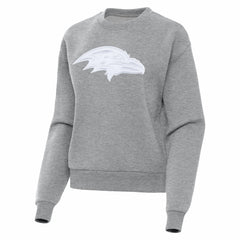 Baltimore Ravens Antigua Women's Victory Pullover Sweatshirt - Heather Gray outlet