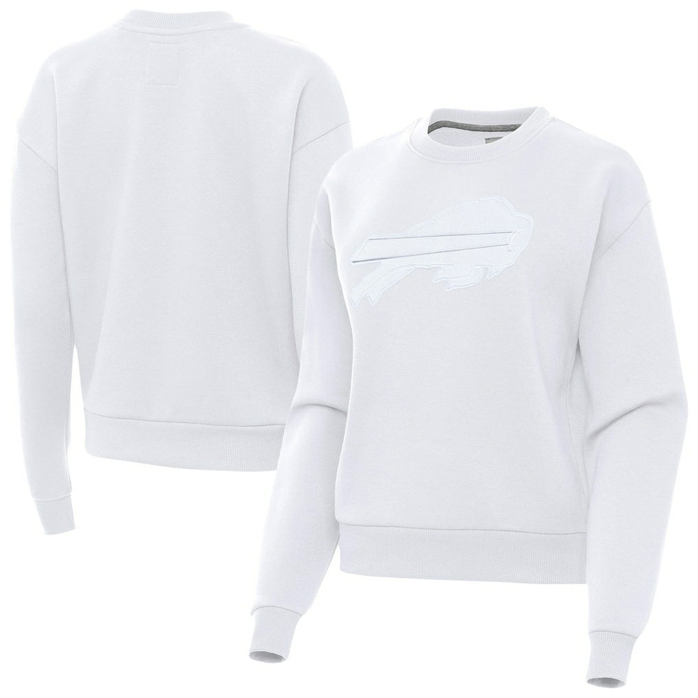 Buffalo Bills Antigua Women's Victory Pullover Sweatshirt - White outlet