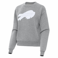 Buffalo Bills Antigua Women's Victory Pullover Sweatshirt - Heather Gray cheap