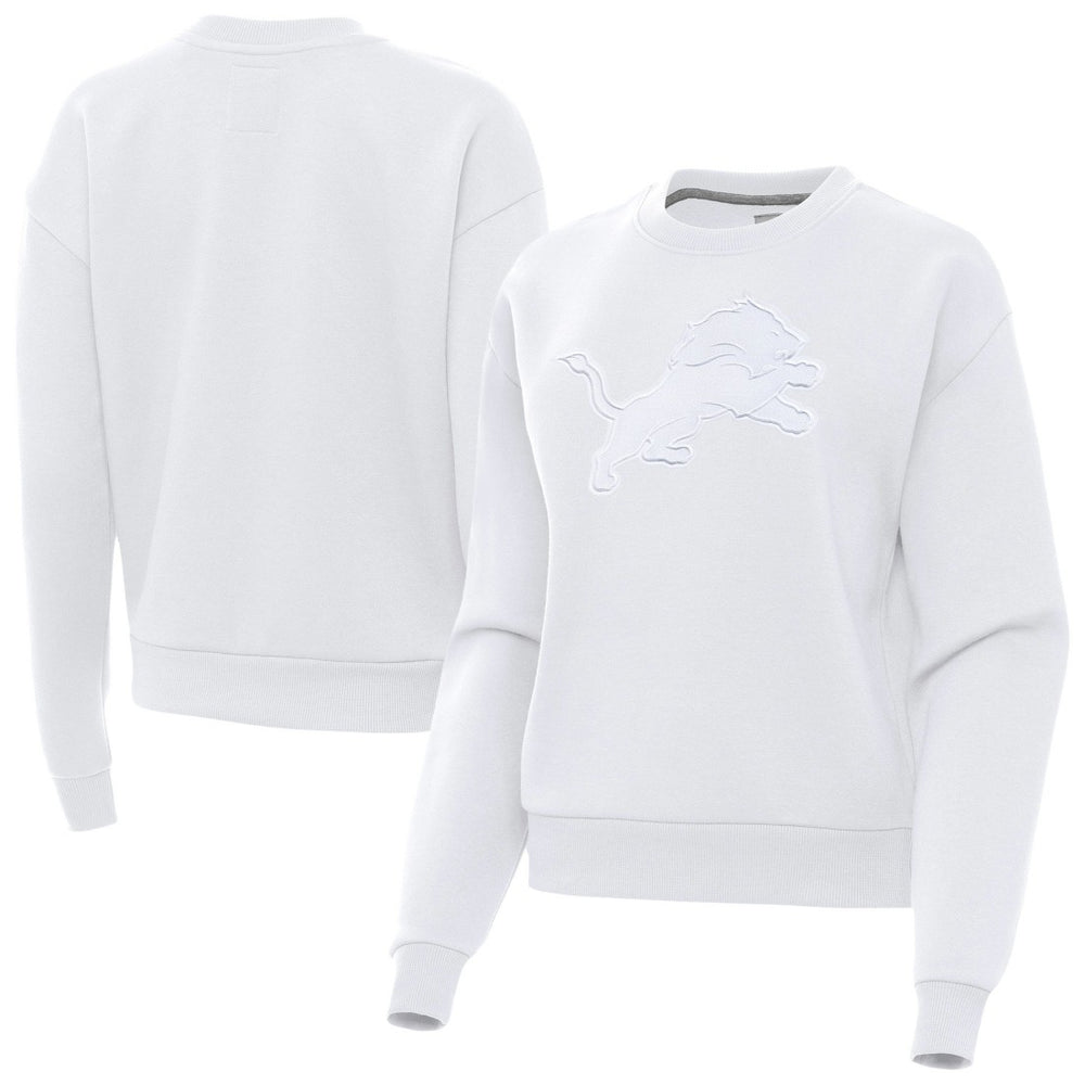 Detroit Lions Antigua Women's Victory Pullover Sweatshirt - White sale