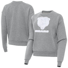 Chicago Bears Antigua Women's Victory Pullover Sweatshirt - Heather Gray sale