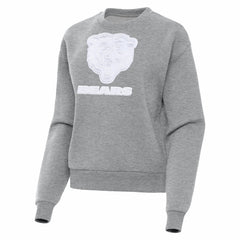 Chicago Bears Antigua Women's Victory Pullover Sweatshirt - Heather Gray sale