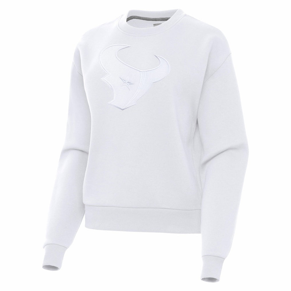 Houston Texans Antigua Women's Victory Pullover Sweatshirt - White online