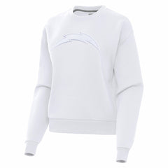 Los Angeles Chargers Antigua Women's Victory Pullover Sweatshirt - White online