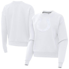 Indianapolis Colts Antigua Women's Victory Pullover Sweatshirt - White outlet