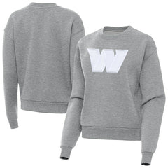 Washington Commanders Antigua Women's Victory Pullover Sweatshirt - Heather Gray discount