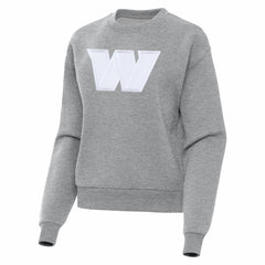 Washington Commanders Antigua Women's Victory Pullover Sweatshirt - Heather Gray discount