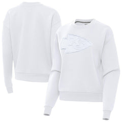 Kansas City Chiefs Antigua Women's Victory Pullover Sweatshirt - White outlet