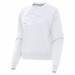 Kansas City Chiefs Antigua Women's Victory Pullover Sweatshirt - White outlet