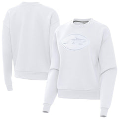 New York Jets Antigua Women's Victory Pullover Sweatshirt - White online